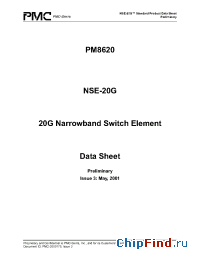 Datasheet PM8620 manufacturer PMC-Sierra